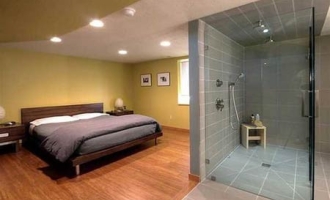 تعمیر حمام داخل اتاق خواب 