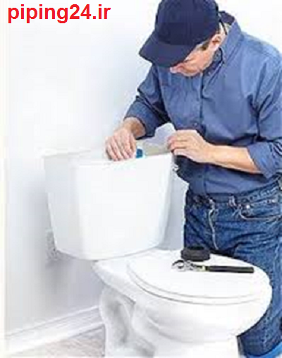 نحوه تنظیم سیفون توالت فرنگی 4
