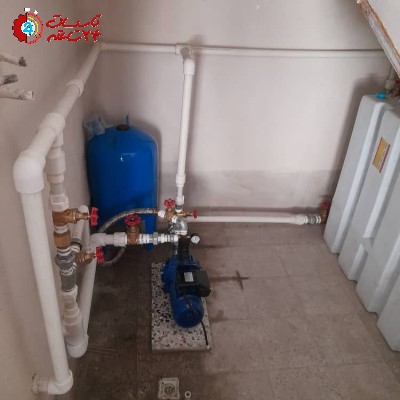 نصب پمپ آب خانگی و منبع در شهر اراک3